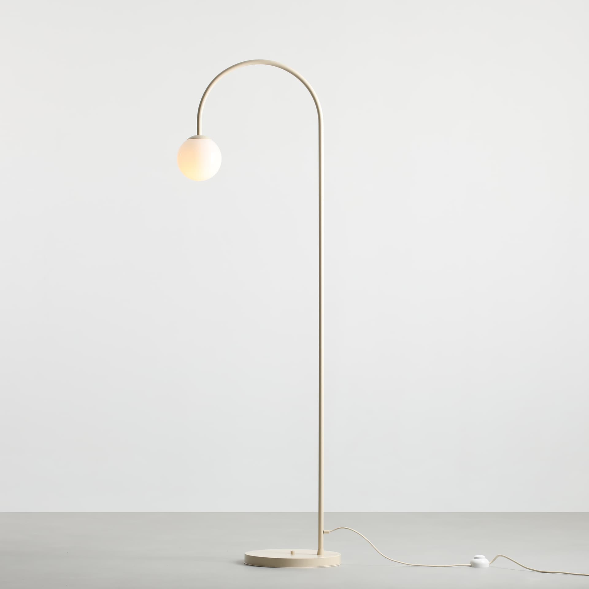 Lampa podłogowa Una kremowa, Artera - 103374