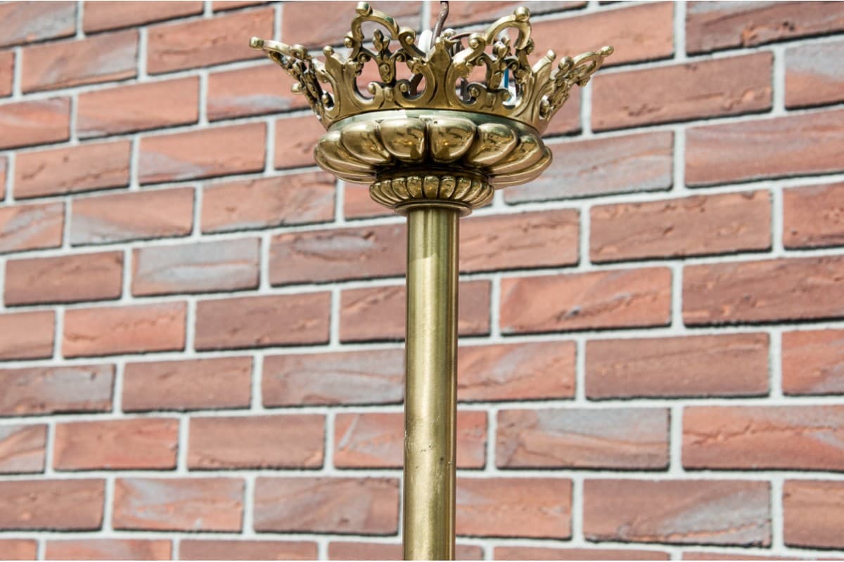 Mosiężny żyrandol, Europa Zachodnia, lata 50. - 57817