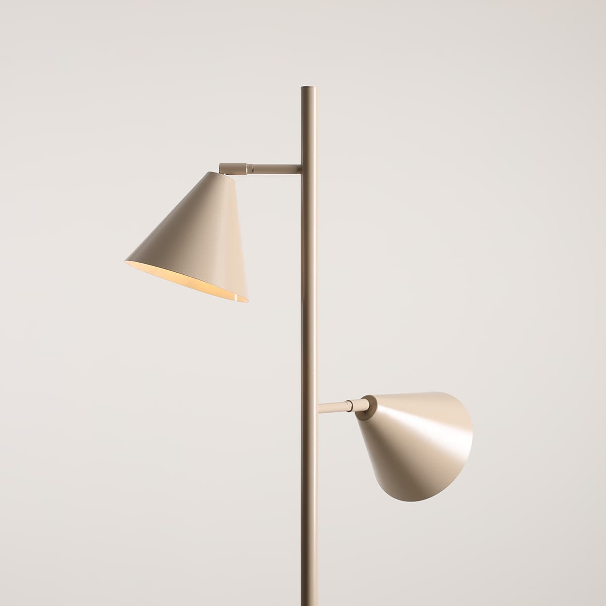 Lampa stojąca Form 2 beżowa, Artera - 103347