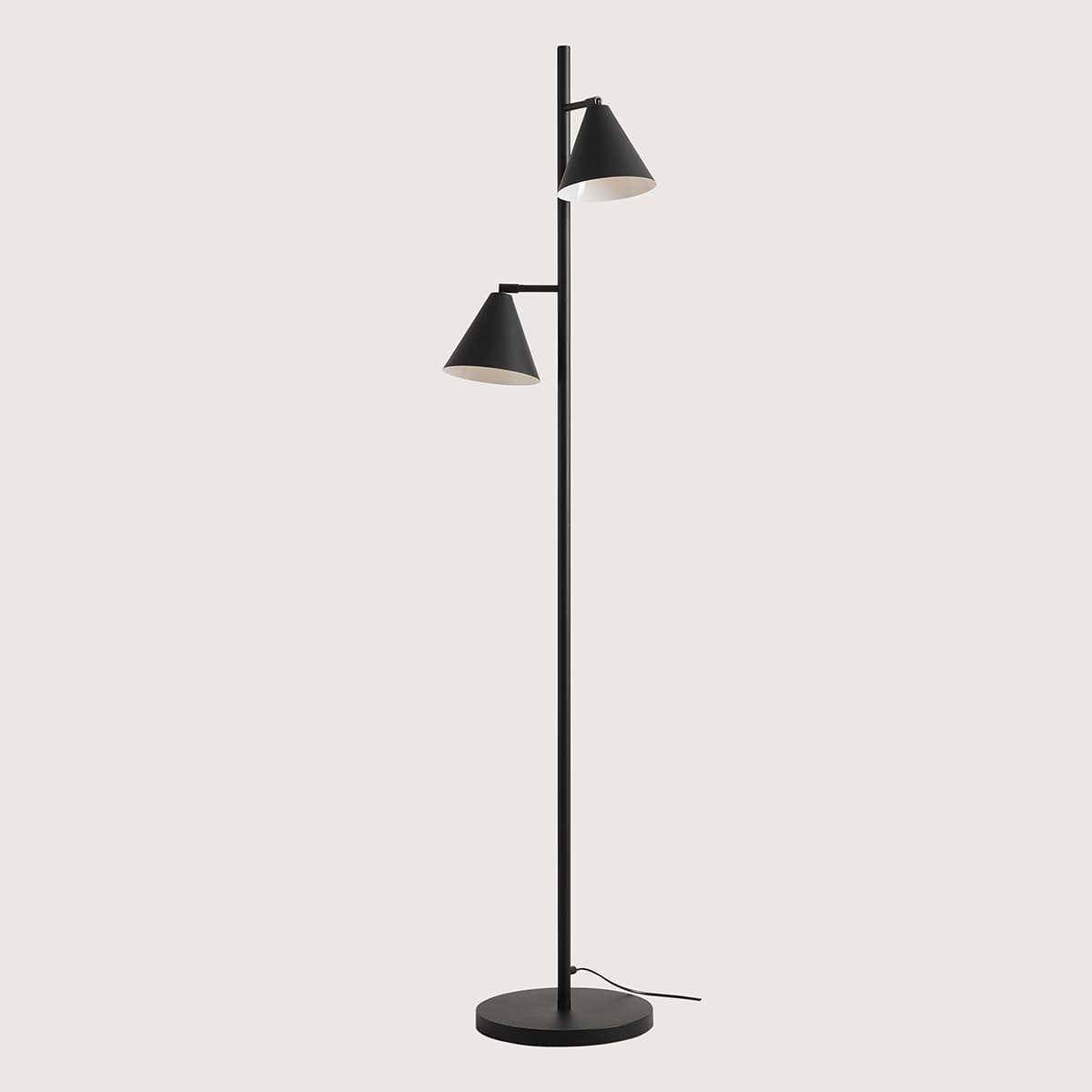 Lampa stojąca Form 2 czarna, Artera - 103344