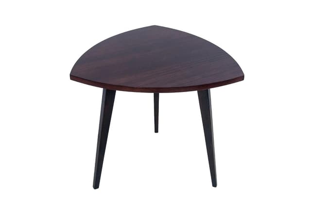 Rosewood Side Table, Art Deco, Poland, 1950s - DIMENSION