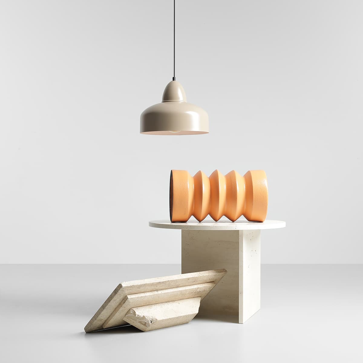 Pendant lamp Como beige, Artera - 103257