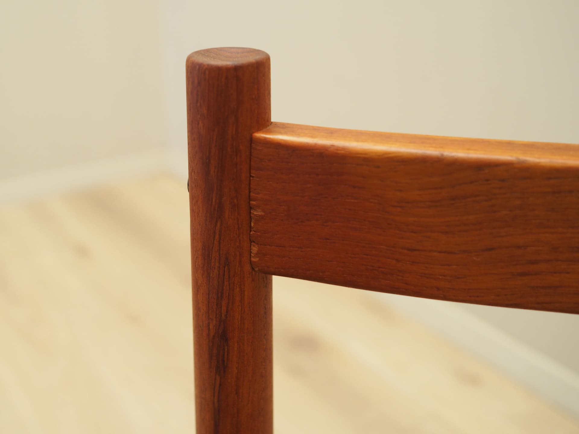 Komplet sofa i fotel, zielony, wełna, teak, proj. G. Jalk, France & Søn, Dania, lata 60. - 96836