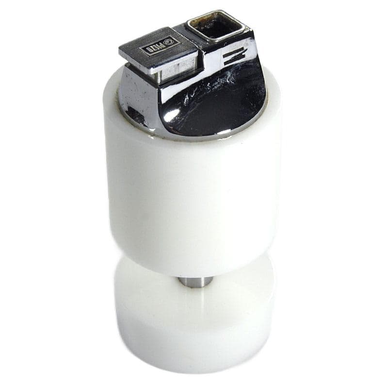 White Postmodern Table Lighter, Sarome, Japan, 1970s - 7176