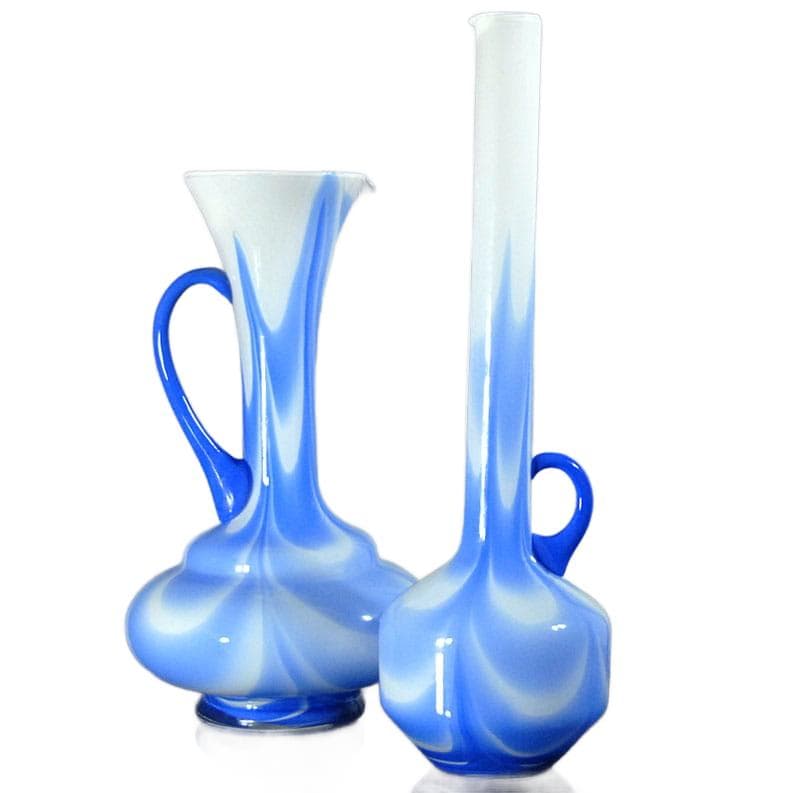 Cobalt Glass Vases, for Carlo Moretti, Italy, 1960s - 7207