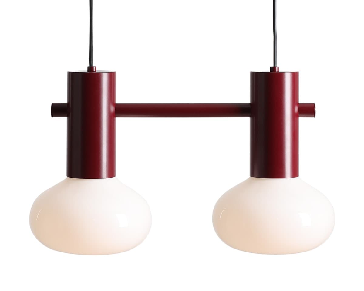 Pendant lamp Flo 2 red S, Artera - 103199