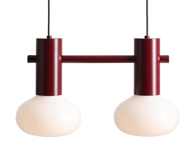 Pendant lamp Flo 2 red S, Artera - DIMENSION