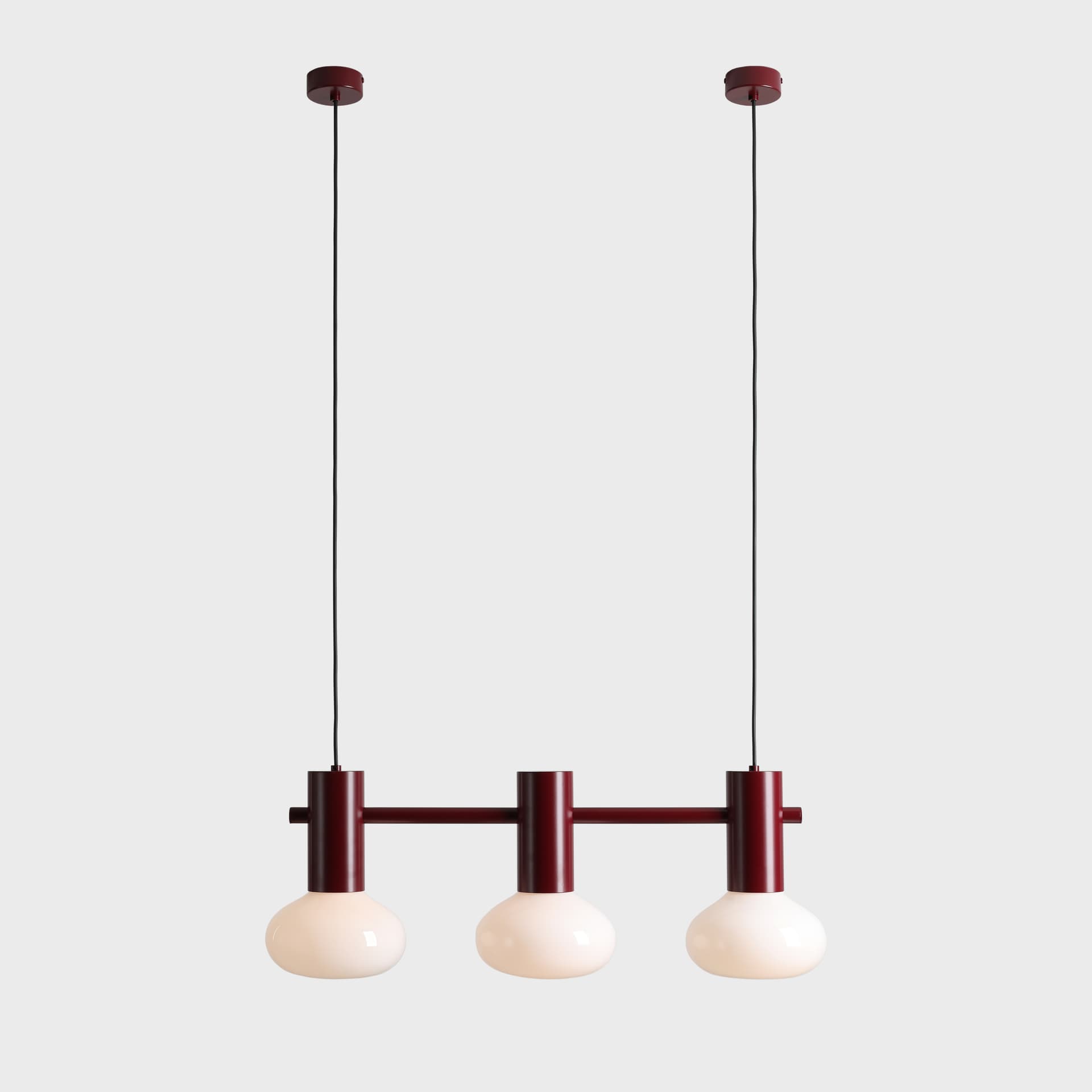 Pendant lamp Flo 3 red, Artera - 103183