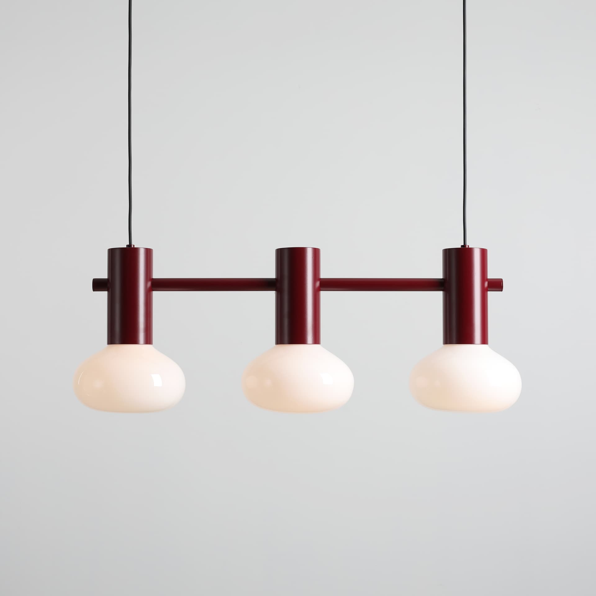 Pendant lamp Flo 3 red, Artera - 103182