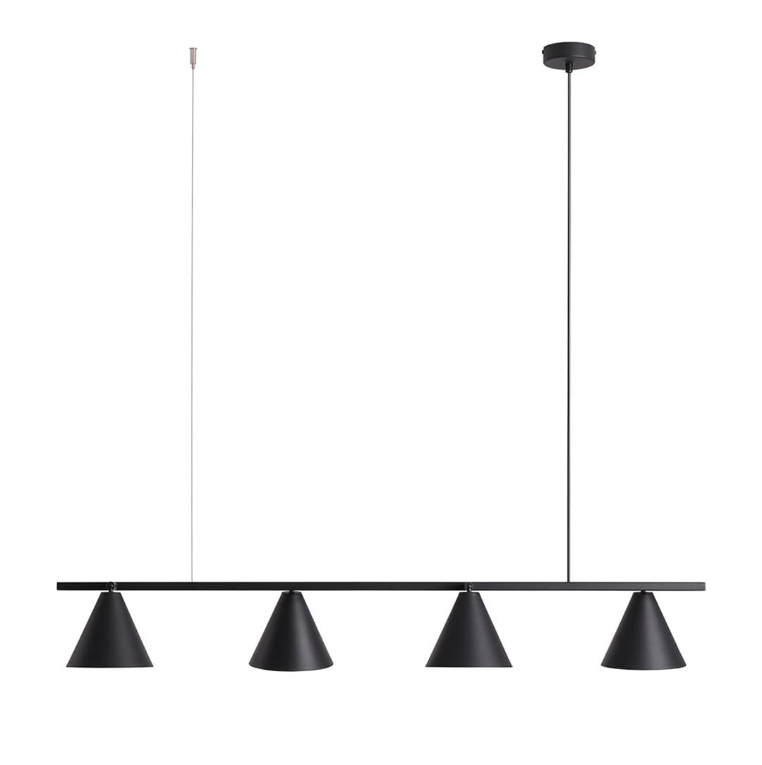 Pendant lamp Form 4 black, Artera