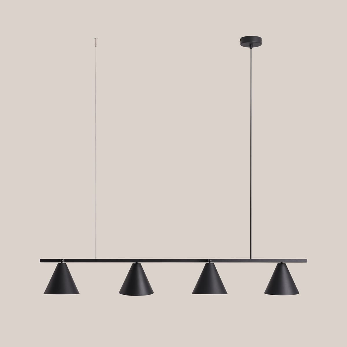 Pendant lamp Form 4 black, Artera - 103136