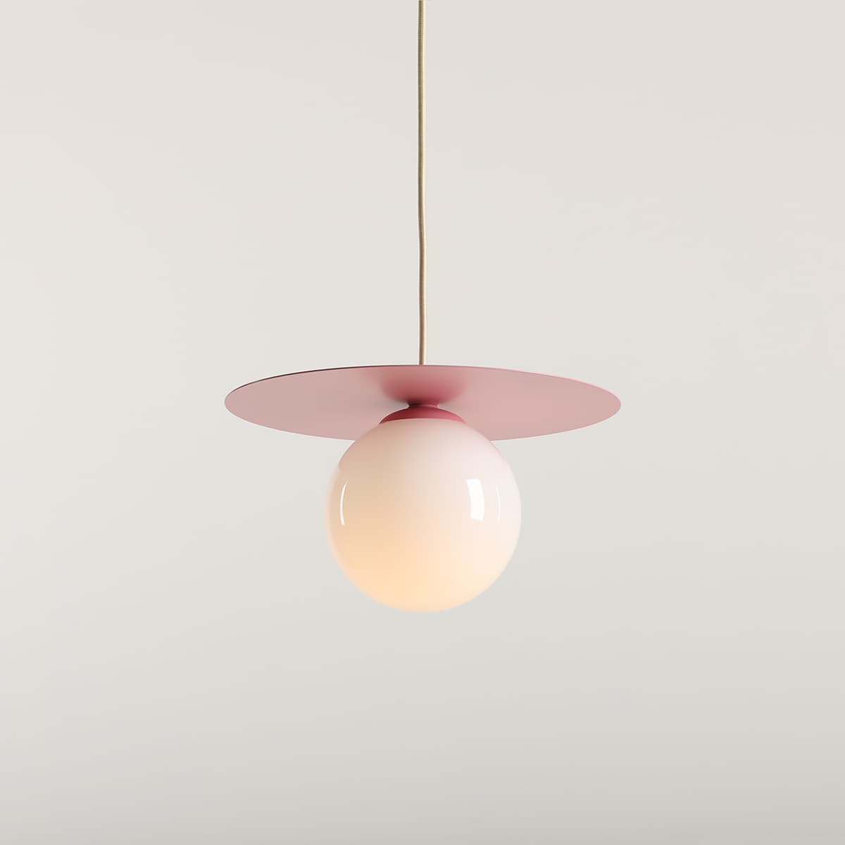 Pendant lamp Loop S pink, Artera - 103001