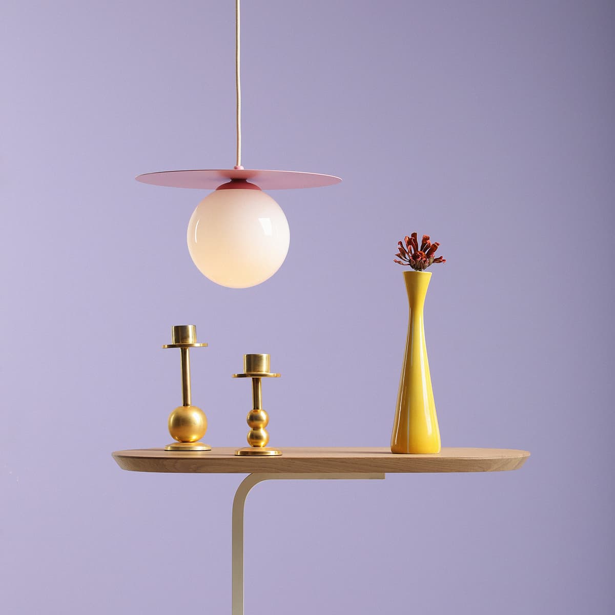 Pendant lamp Loop S pink, Artera - 103006