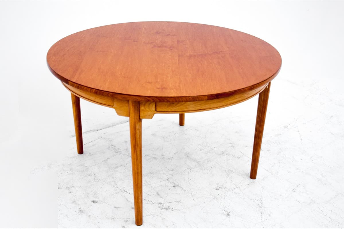 Ash Dining Table, by H. J. Wegner for Johannes Hansen, Denmark, 1960s - 58583