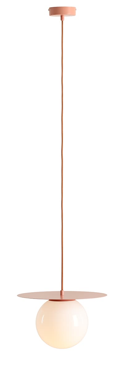 Pendant lamp Loop orange M, Artera