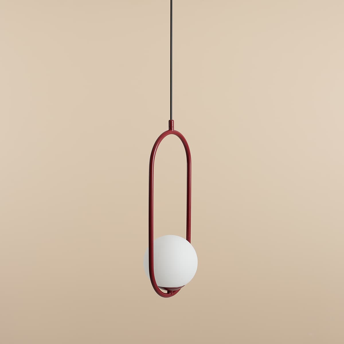 Pendant lamp Riva red, Artera - 102906