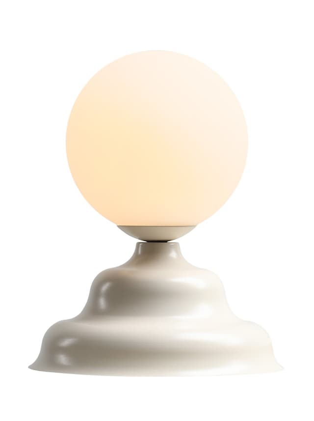 Lampka biurkowa Fala kremowa, ⌀17, Szpunar x Artera, Artera - WYMIARY