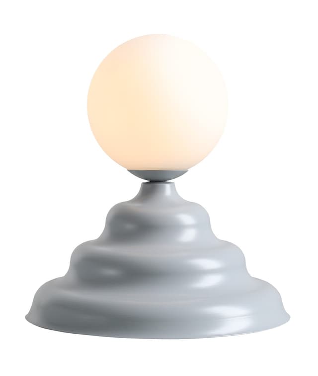 Lampka biurkowa Fala szara, ⌀23, Szpunar x Artera, Artera - WYMIARY