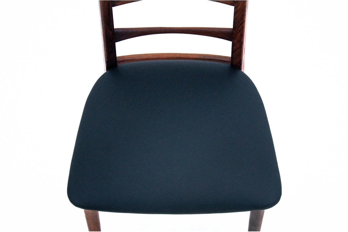 Brązowe krzesła Lis, proj. N. Koefoed, Dania, lata 60. - 58599