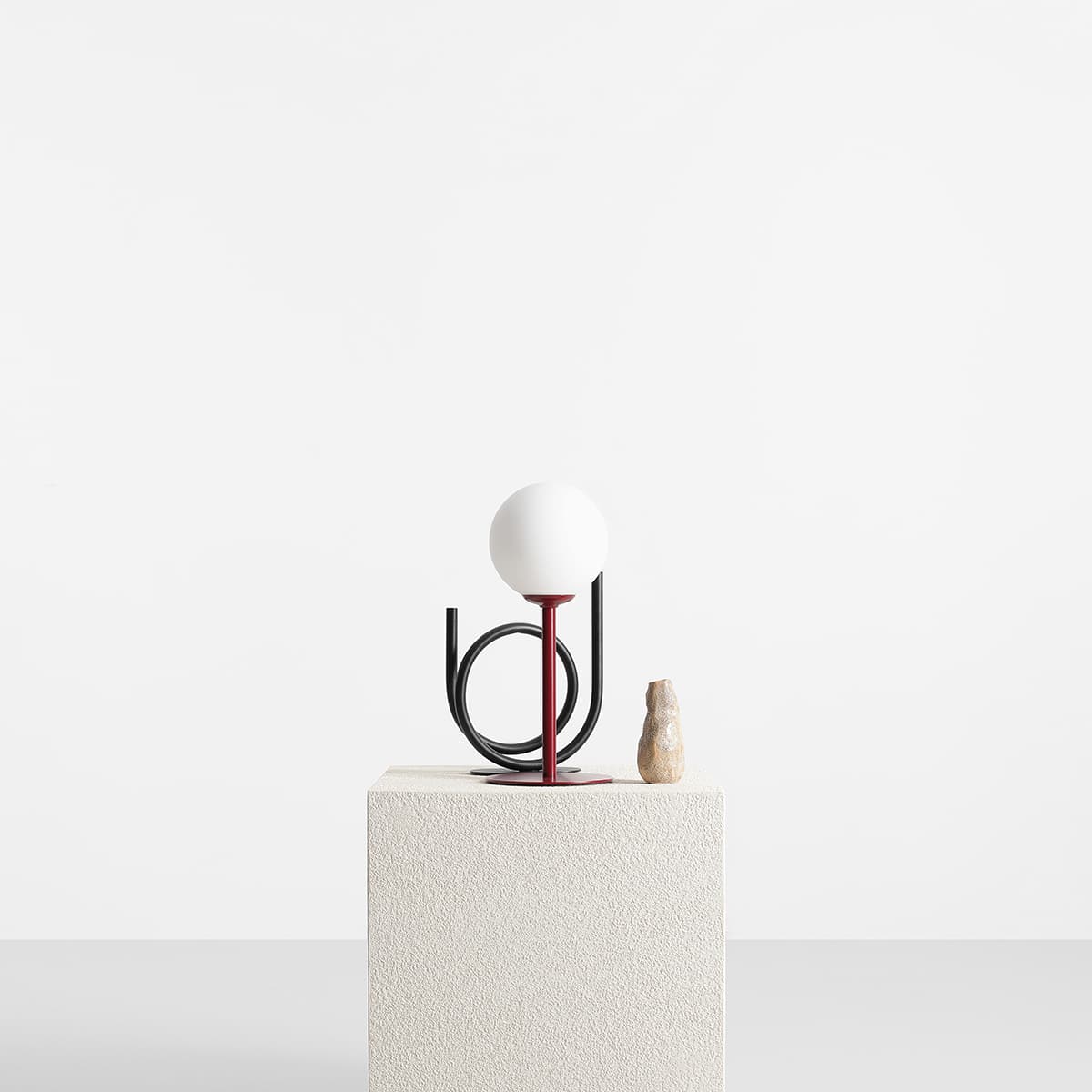 Pinne red desk lamp, Artera - 102761