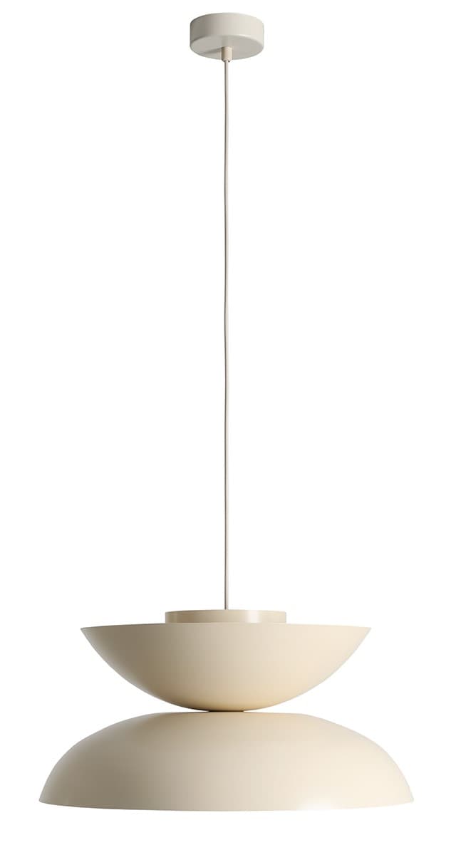 Millo beige pendant lamp, Artera