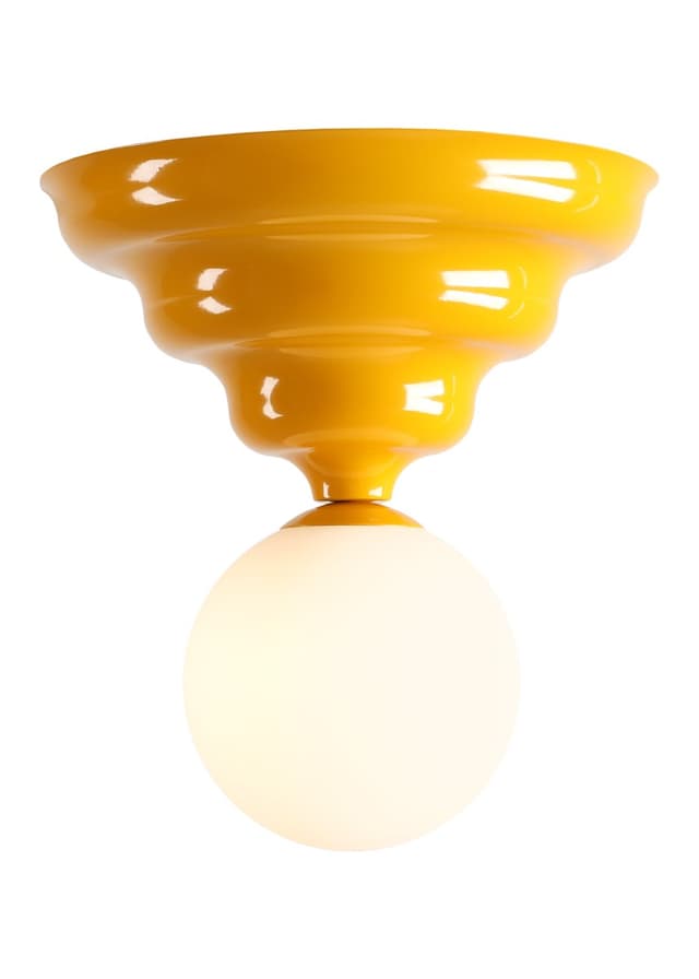 Fala M yellow ceiling lamp, Szpunar x Artera, Artera - DIMENSION