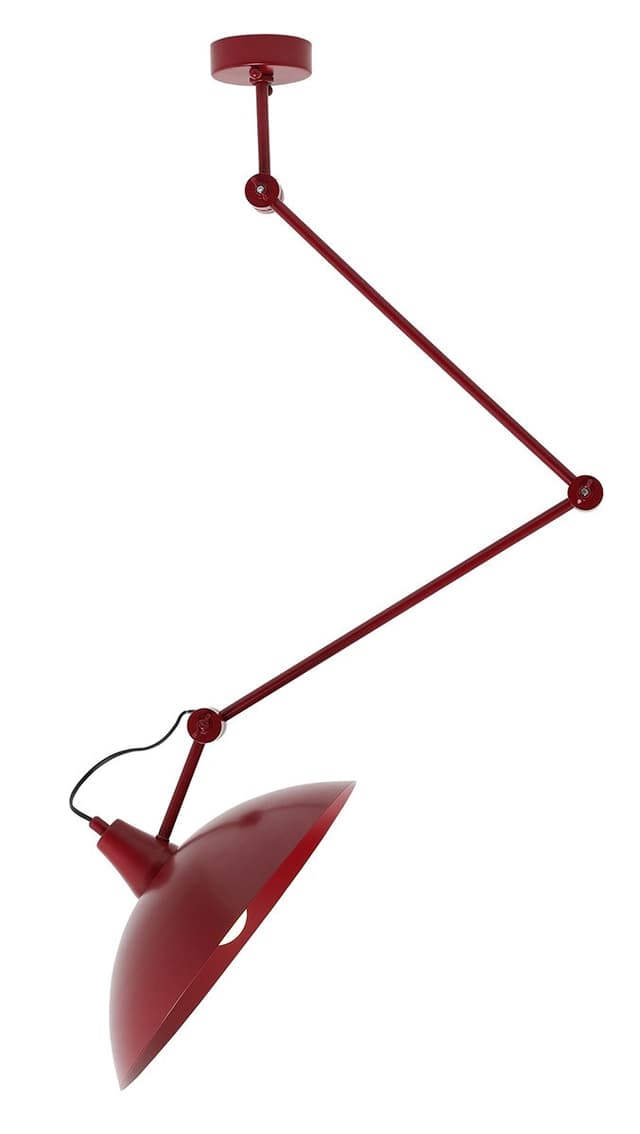 Melos red ceiling lamp, Artera - DIMENSION