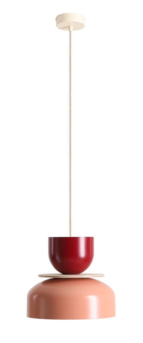 Pendant lamp Uto red, Artera