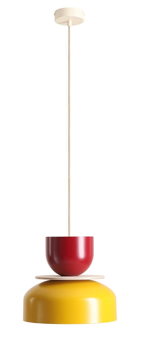 Pendant lamp Uto yellow, Artera