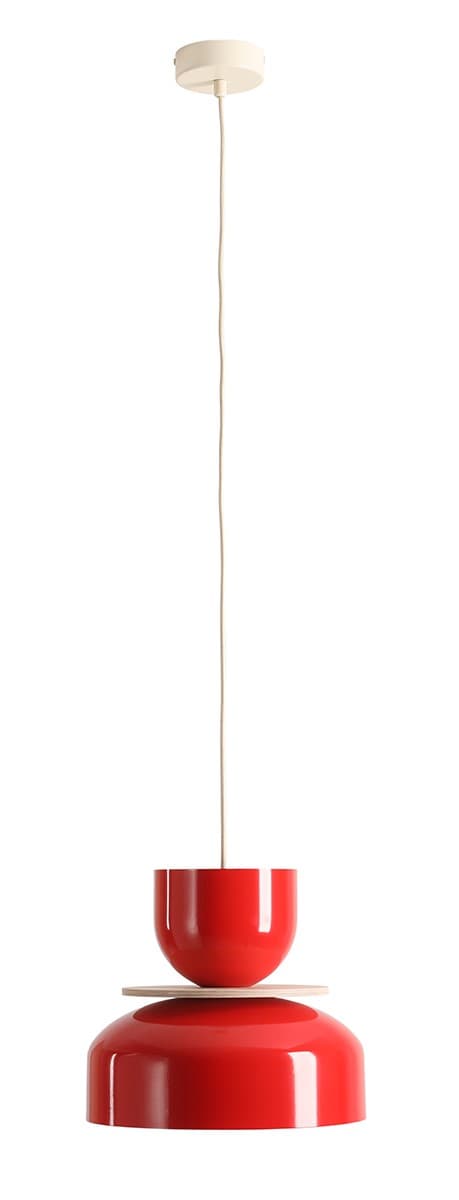 Pendant lamp Uto red, Artera
