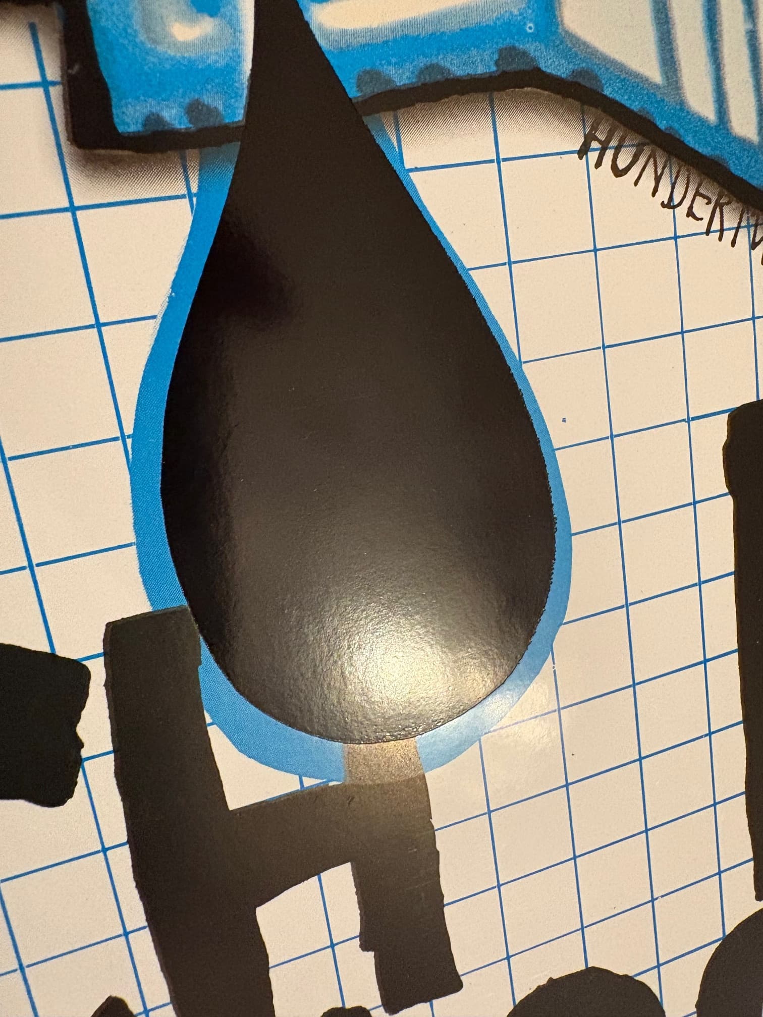 Plakat Save the Rain 85x59,5 cm, multikolor, papier, aut. F. Hundertwasser, Szwajcaria, lata 80. - 97997