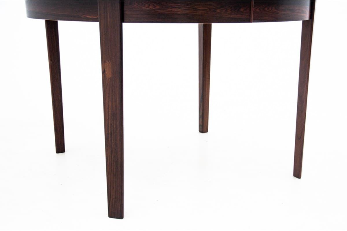 Palisandrowy okrągły stół do jadalni, Dania, lata 60. - 58630