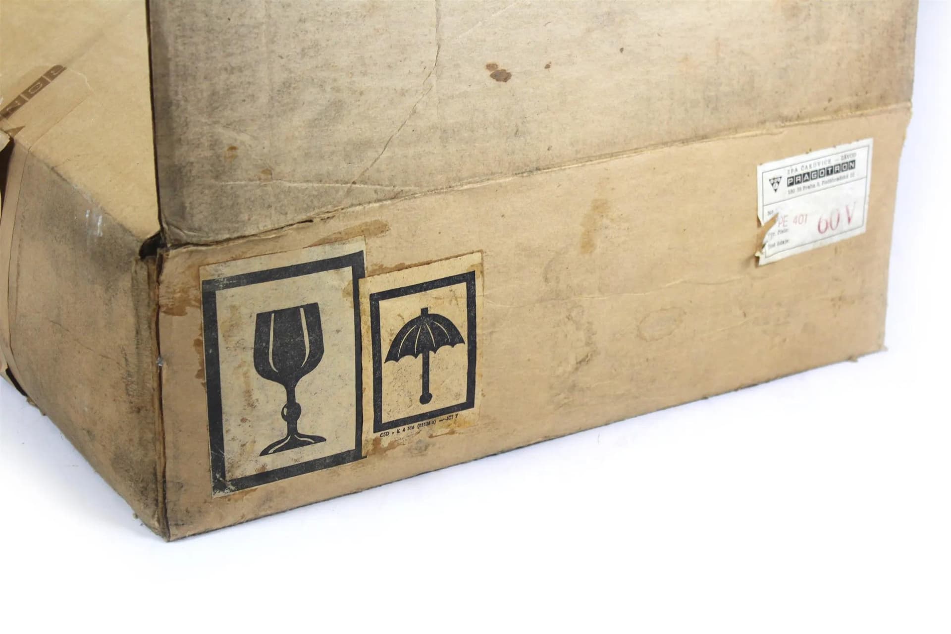 Zegar kolejowy dwustronny Pragotron, szary, metal, Czechosłowacja, lata 80. - 98175