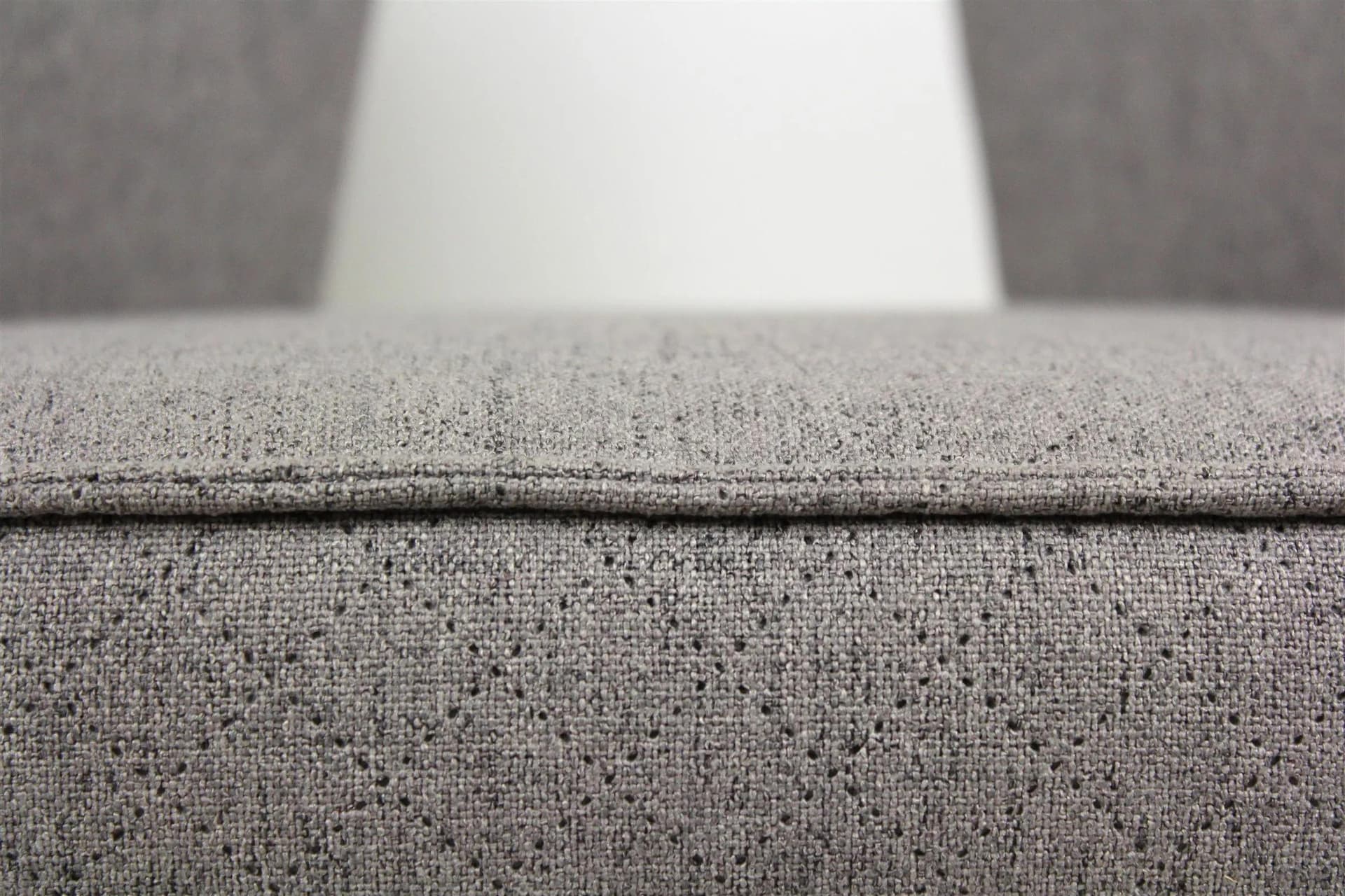 Pair of chairs, grey fabric, brown wood, by A. Šuman, Czech Republic, 1960s. - 98333