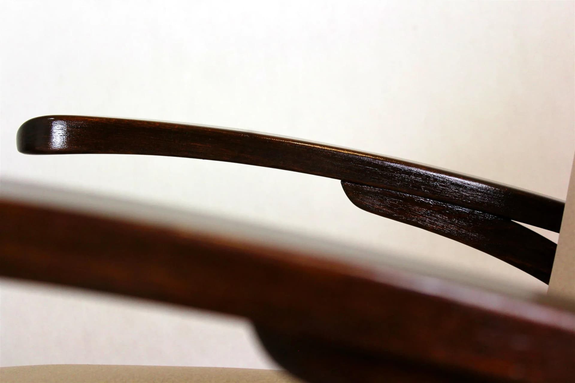 Para foteli Art Deco, beż, buk, proj. J. Halabala, Czechy, lata 40. - 98477