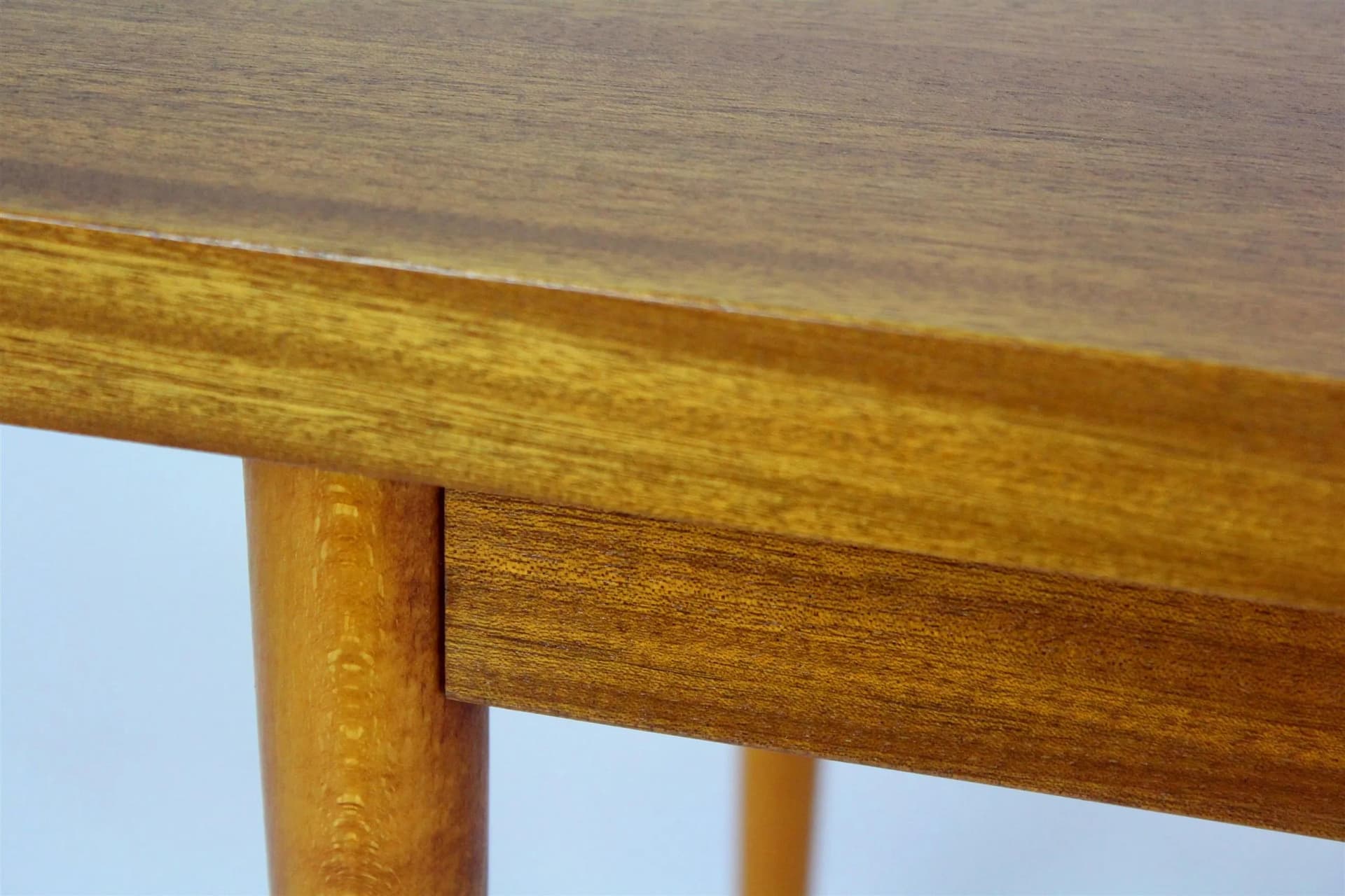 Coffee table, dark mahogany, by F. Mezulanik, UP Závody, Czech Republic, 1960s. - 98461