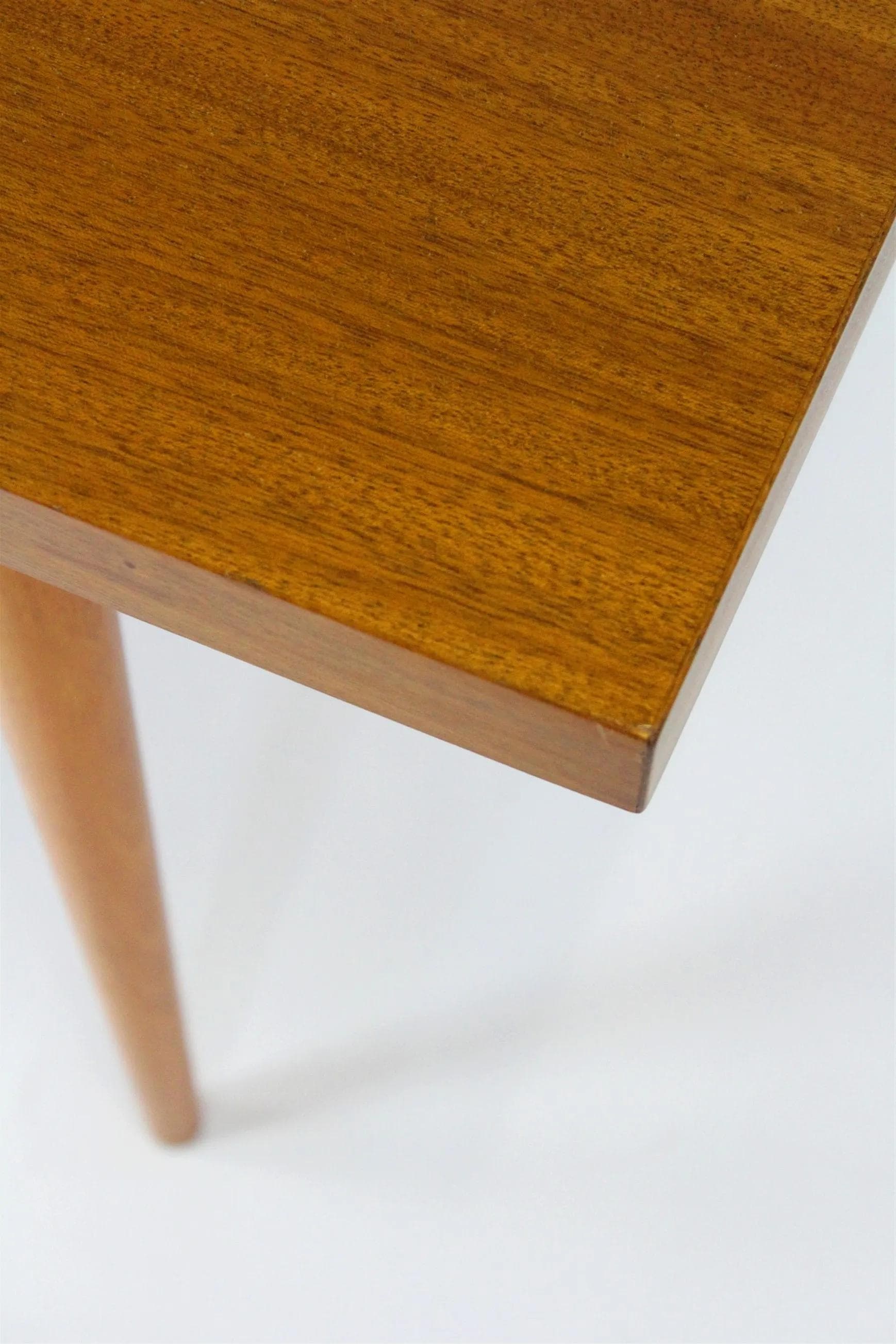 Coffee table, dark mahogany, by F. Mezulanik, UP Závody, Czech Republic, 1960s. - 98466