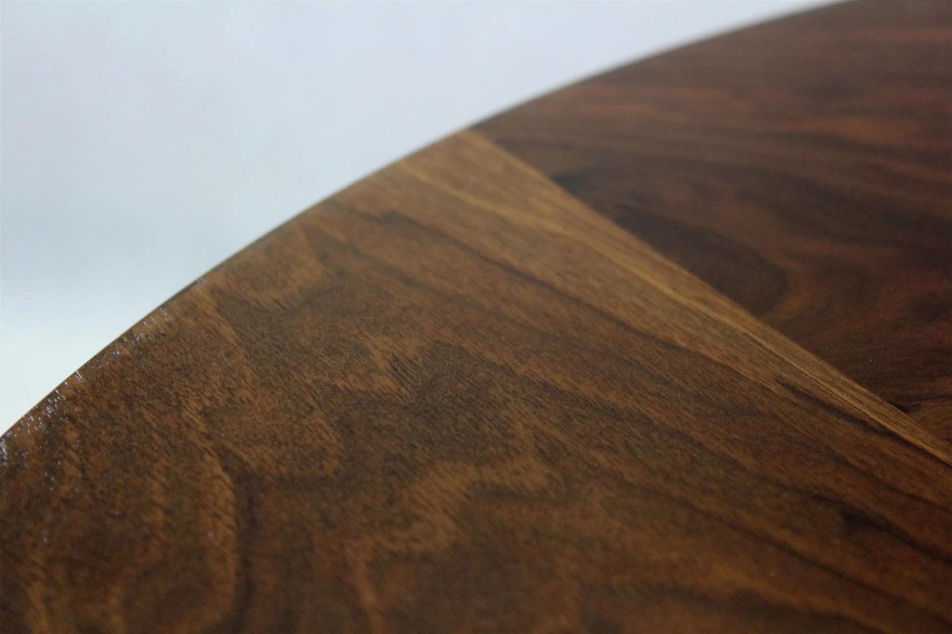 Stół Bauhaus, orzech brązowy, stal chromowana, proj. R. Slezak, Czechy, lata 30. - 98591