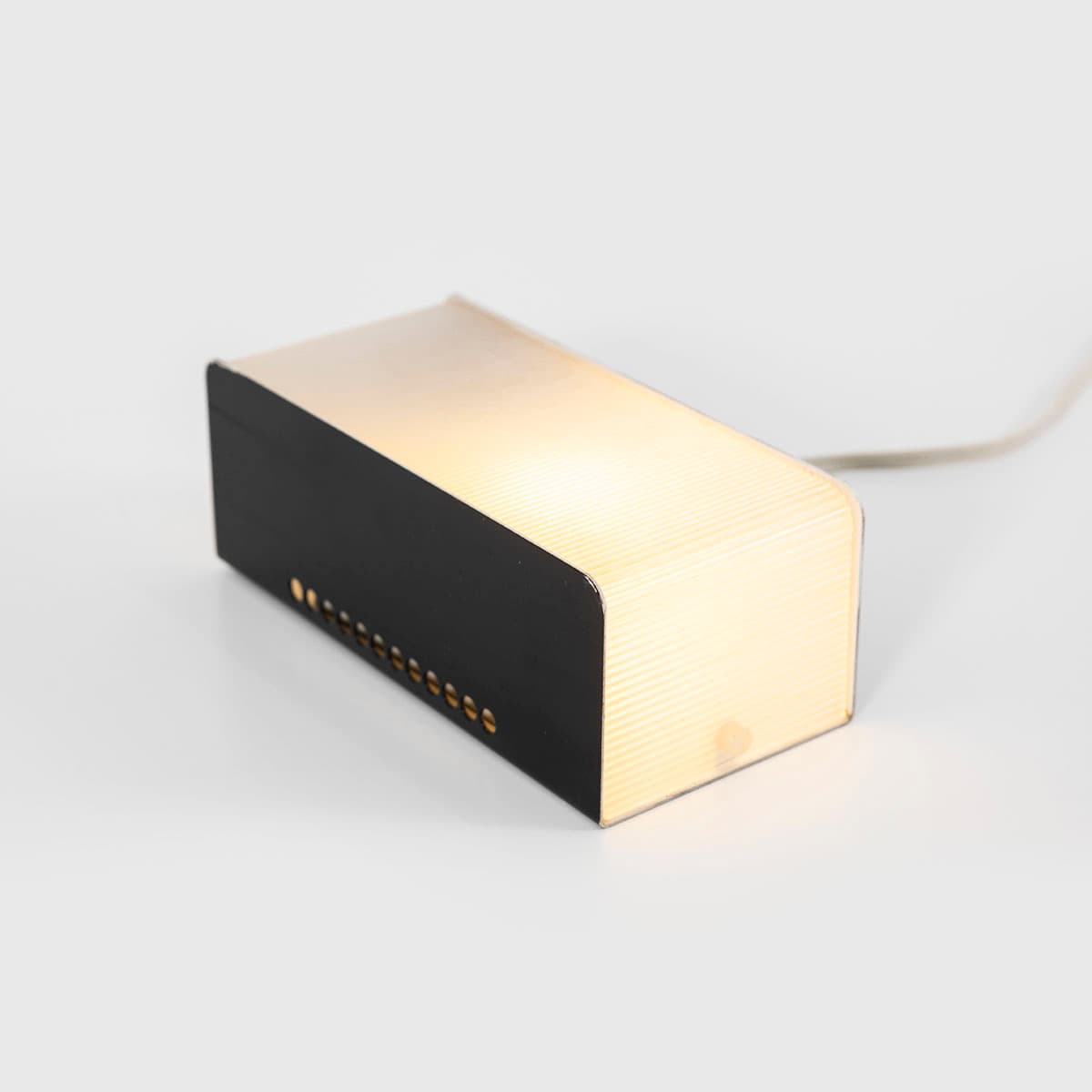 Wall lamp, black, Pokrok Žilina, Czechoslovakia, 1960s. - 98668