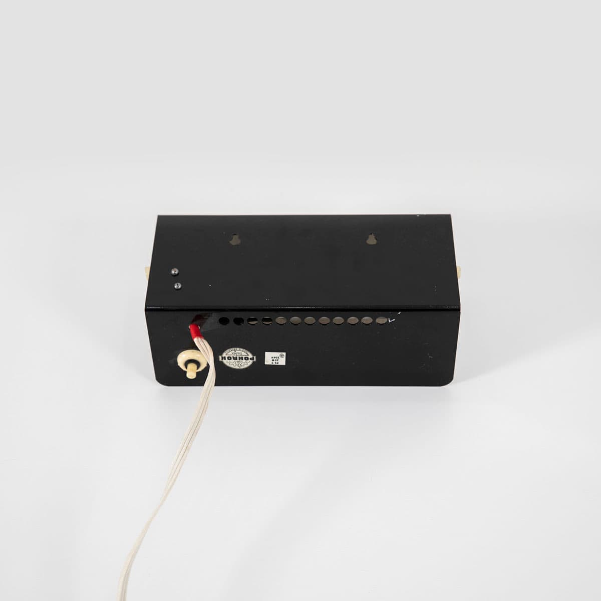 Wall lamp, black, Pokrok Žilina, Czechoslovakia, 1960s. - 98671