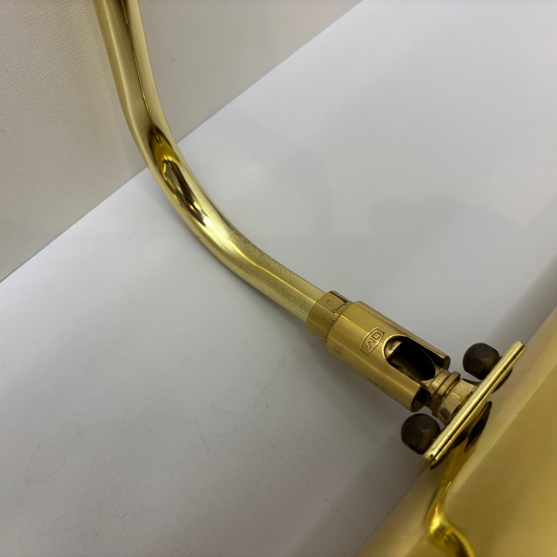 Para kinkietów, mosiądz złoty, Holtkötter, Niemcy, lata 70. - 98865