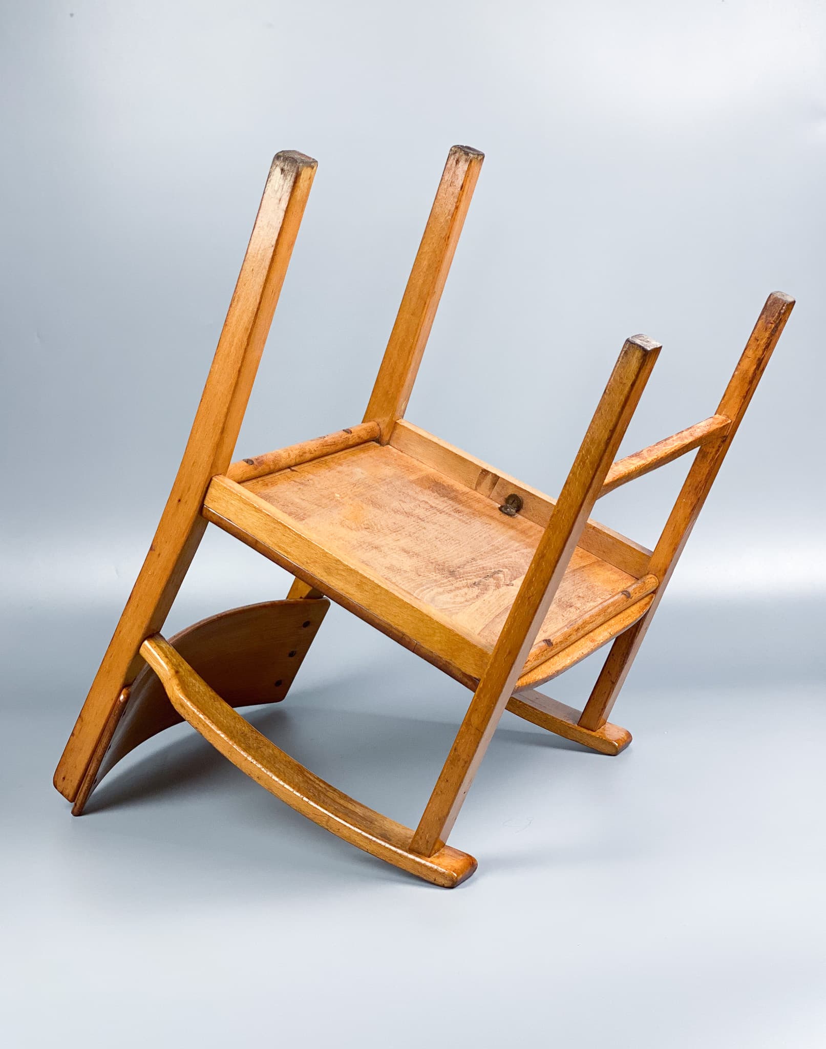 Children's chair, light brown beech, Germany, 1930s. - 98902
