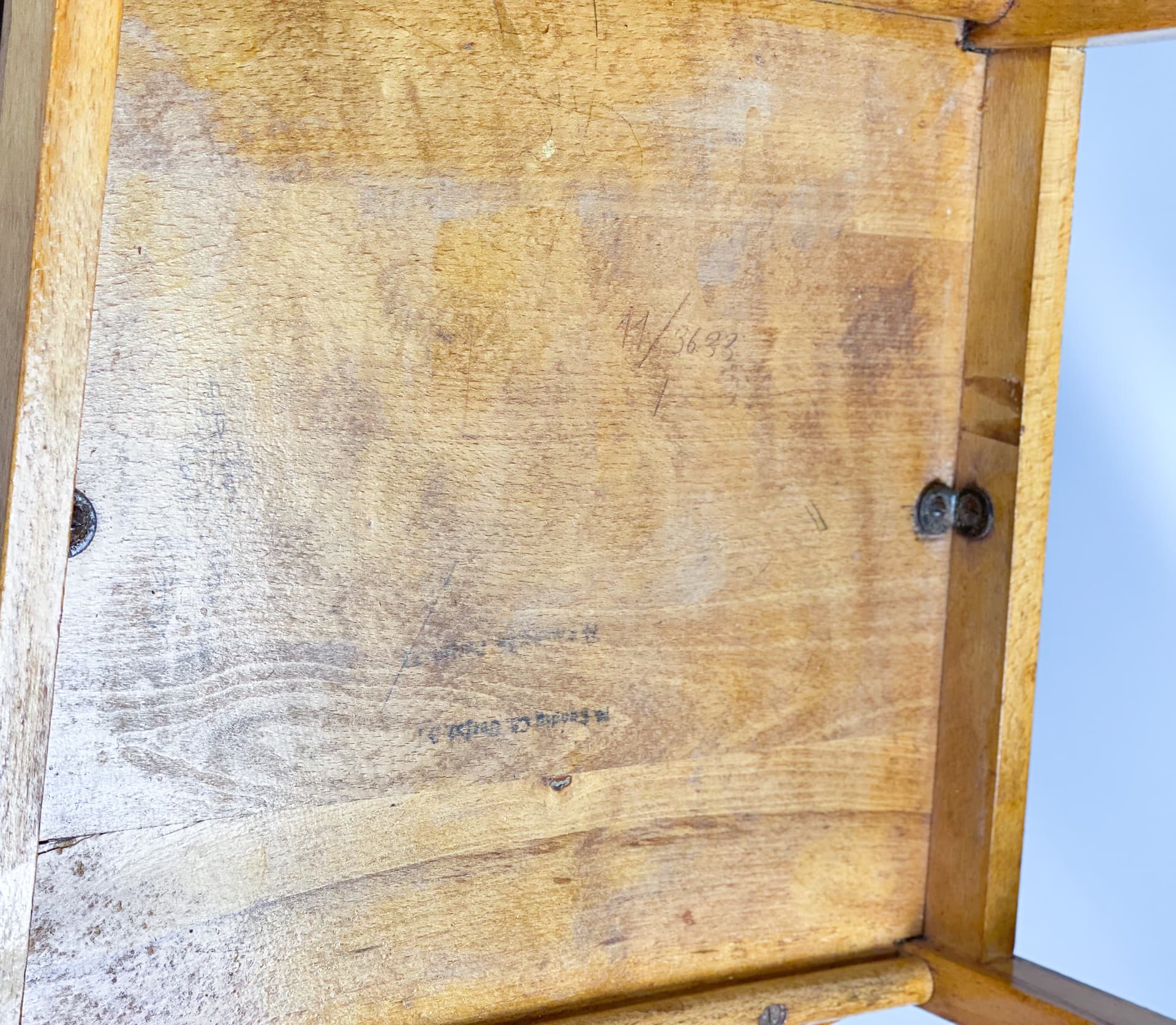 Children's chair, light brown beech, Germany, 1930s. - 98901