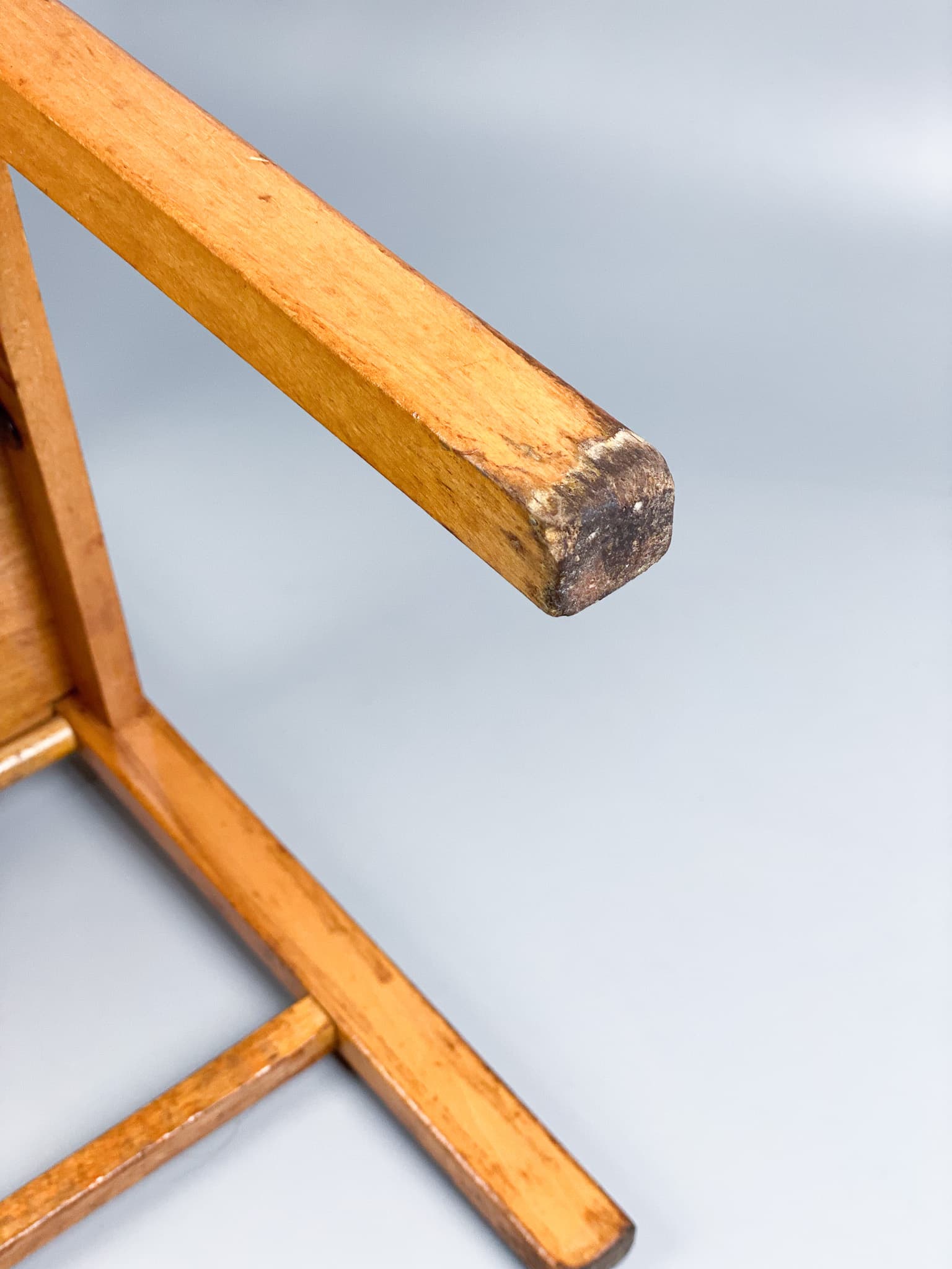 Children's chair, light brown beech, Germany, 1930s. - 98898