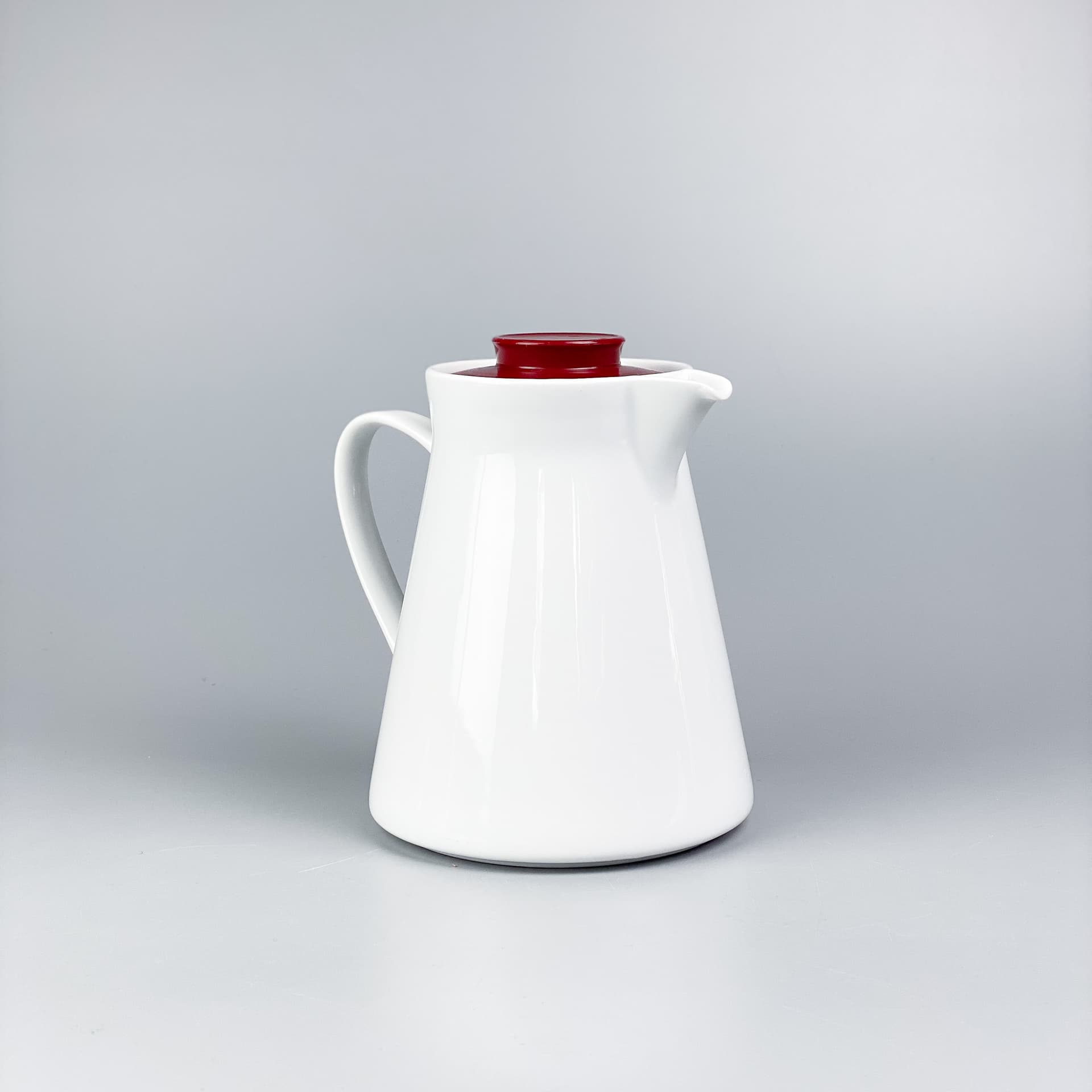Jug, white porcelain, Melitta, Germany, 1970s. - 98947