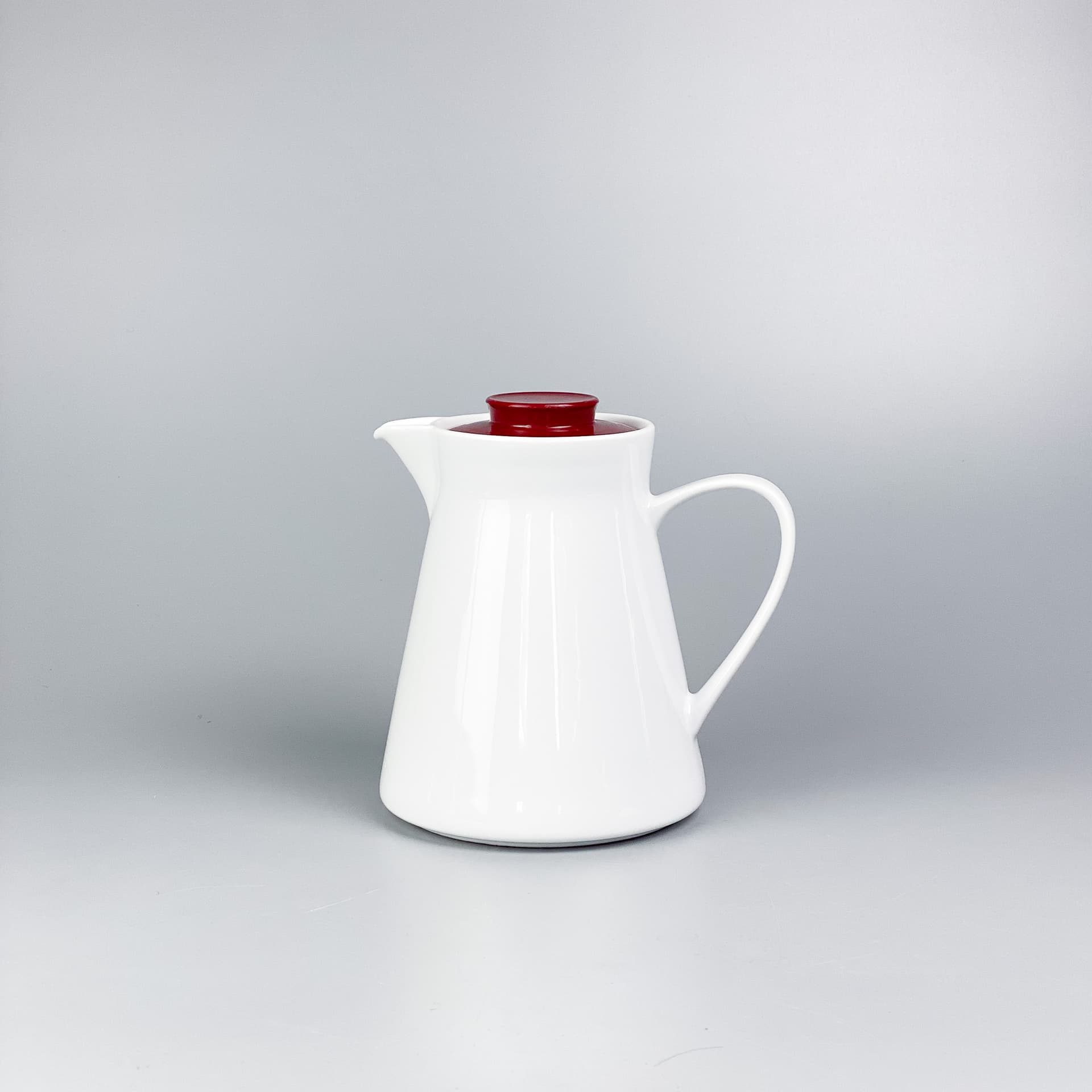 Jug, white porcelain, Melitta, Germany, 1970s. - 98944