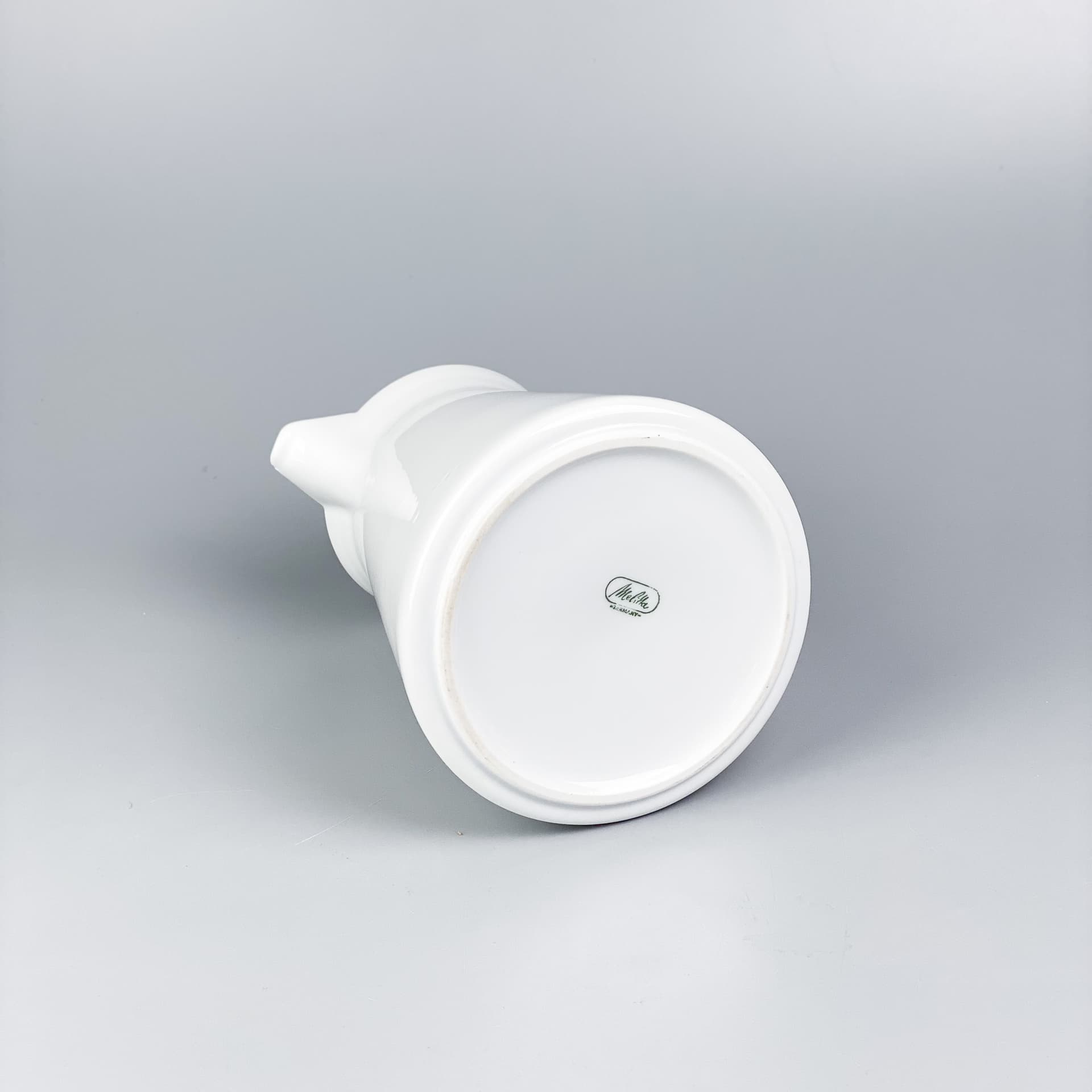 Jug, white porcelain, Melitta, Germany, 1970s. - 98950