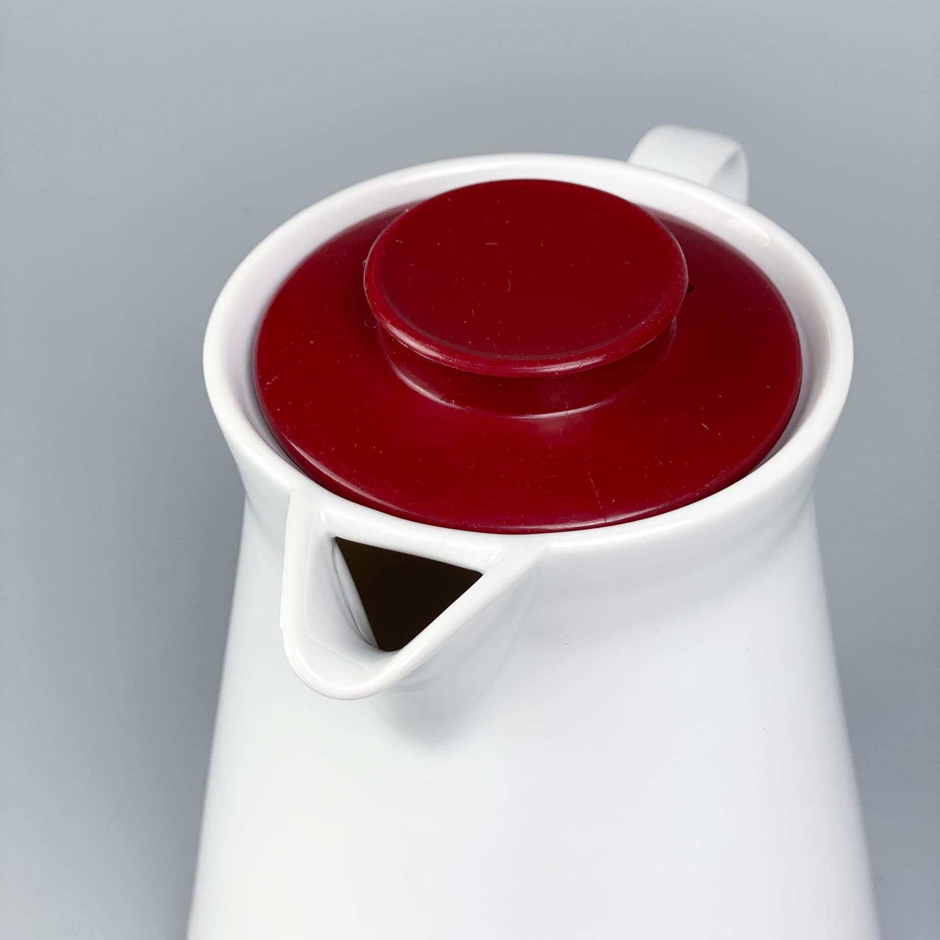 Jug, white porcelain, Melitta, Germany, 1970s. - 98949