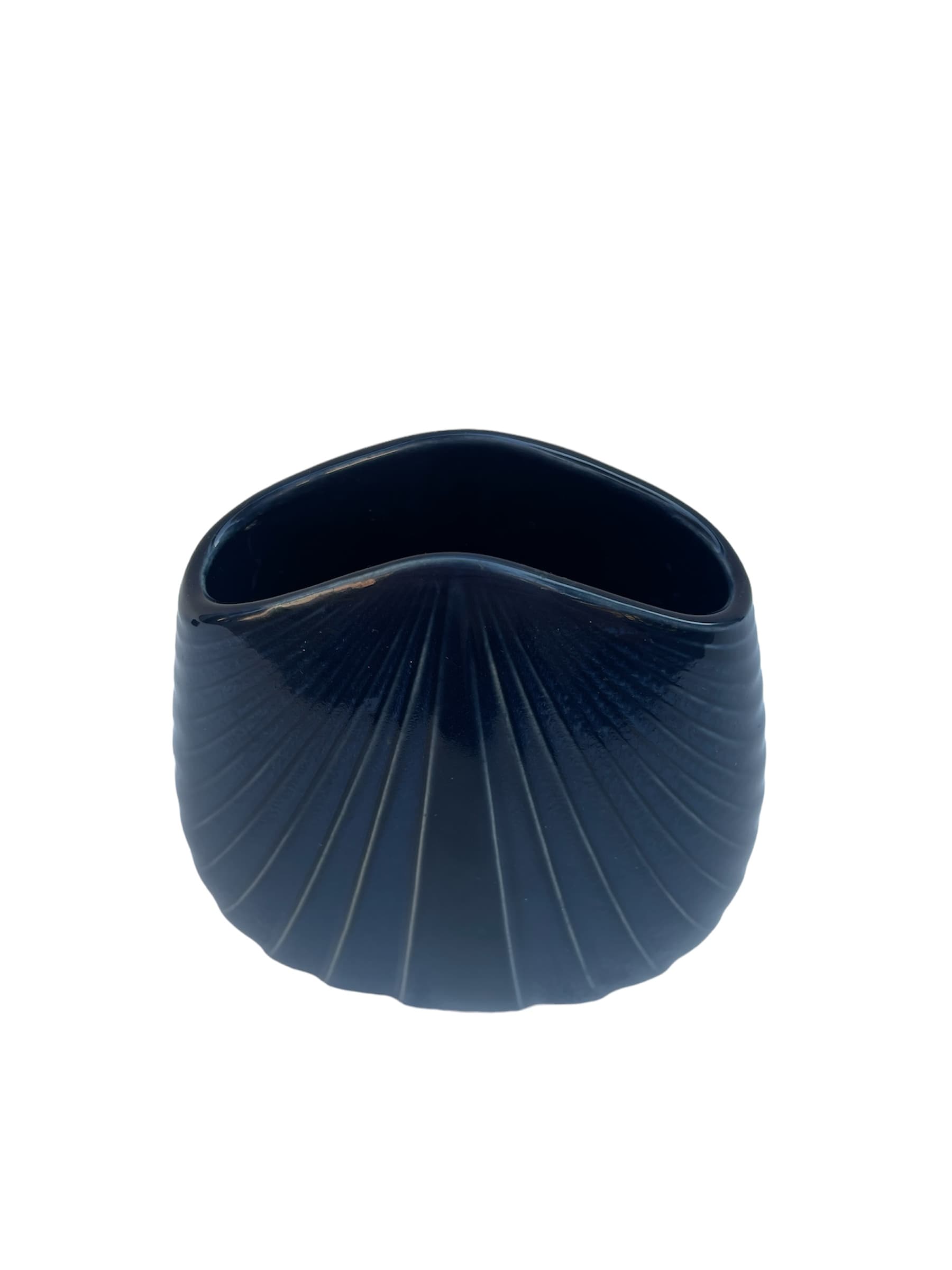 Granatowy wazon Studio Line, proj, M. Fussl, Rosenthal, lata 70/80. - 99270