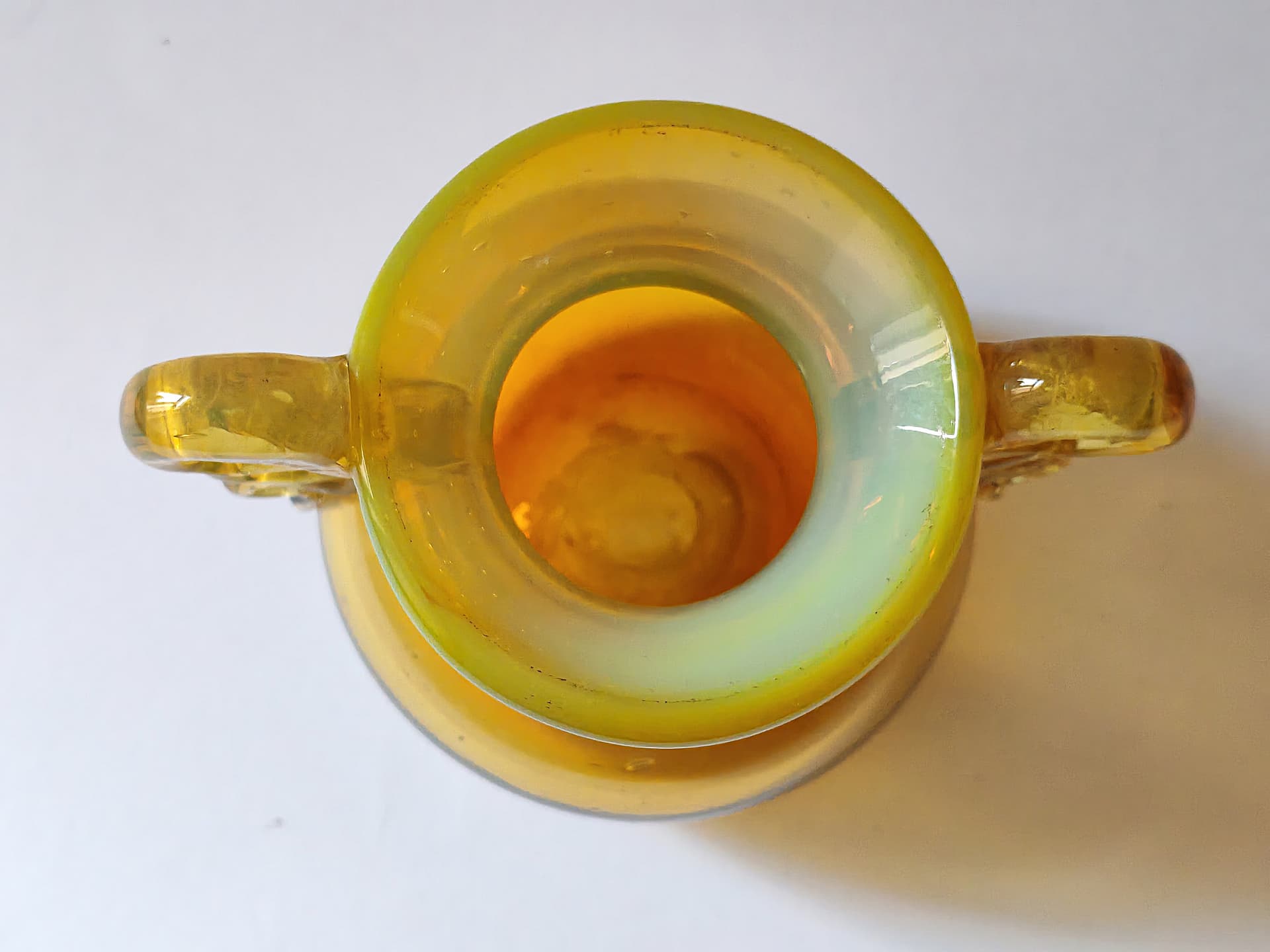 Wazon, multikolor, szkło, proj. M. Jakubas, Polska, lata 70. - 99401